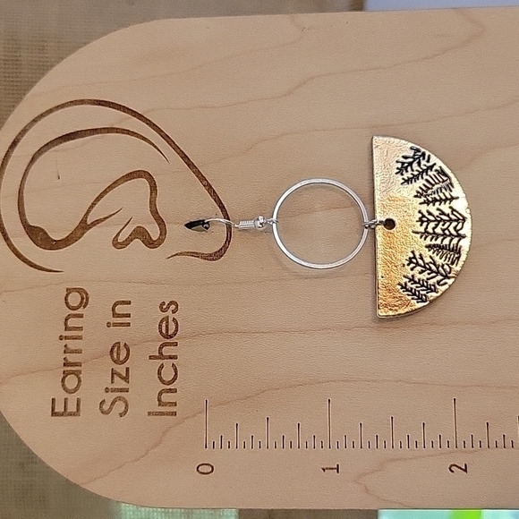 Forest Ring-Drop Earrings - Picture 3 of 6
